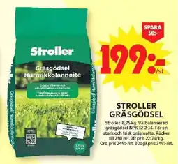 ICA Maxi Stroller gräsgödsel erbjuda