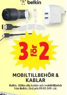ICA Maxi Belkin Mobiltillbehör & kablar erbjuda