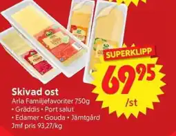 Nya Pulsen Arla Skivad ost erbjuda