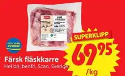 Nya Pulsen Färsk fläskkarre erbjuda