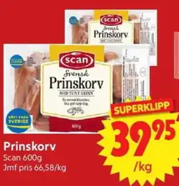 Nya Pulsen Scan Prinskorv erbjuda