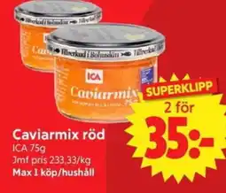 Nya Pulsen ICA Caviarmix röd erbjuda