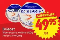 Nya Pulsen Wernerssons Kolibrie Brieost erbjuda