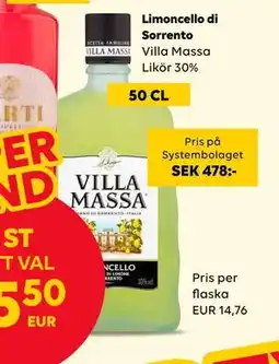 Border Shop Limoncello di Sorrento, EUR 25.5 erbjuda