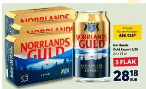 Border Shop Norrlands Guld Export 5,3%, EUR 28.18 erbjuda