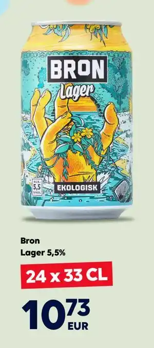 Border Shop Bron Lager 5,5%, EUR 10.73 erbjuda