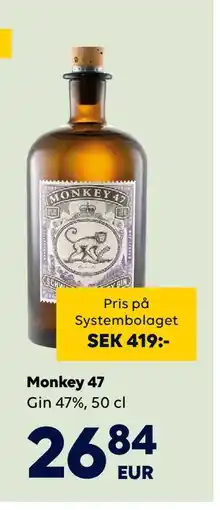 Border Shop Monkey 47, EUR 26.84 erbjuda