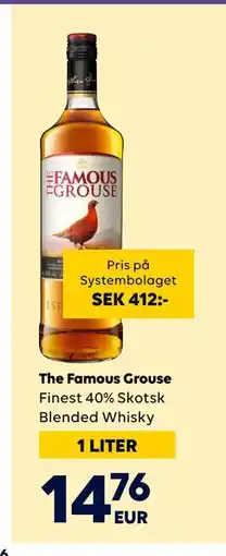 Border Shop The Famous Grouse, EUR 14.76 erbjuda