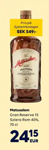 Border Shop Matusalem, EUR 24.15 erbjuda