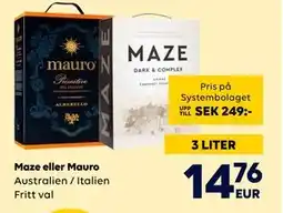 Border Shop Maze eller Mauro, EUR 14.76 erbjuda