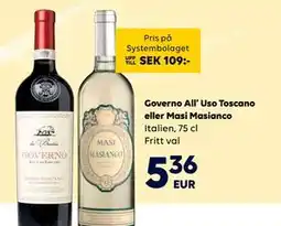 Border Shop Governo All’ Uso Toscano eller Masi Masianco, EUR 5.36 erbjuda