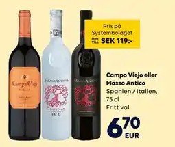 Border Shop Campo Viejo eller Masso Antico, EUR 6.7 erbjuda