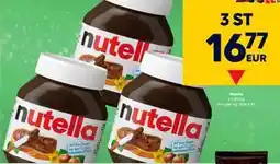Border Shop Nutella, EUR 16.77 erbjuda