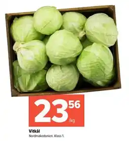 Coop Extra Vitkål erbjuda