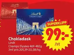 Nya Pulsen Lindt Chokladask erbjuda