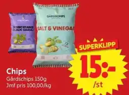 Nya Pulsen Chips Gårdschips erbjuda