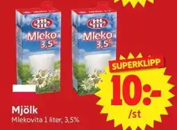 Nya Pulsen Mlekovita Mjölk erbjuda