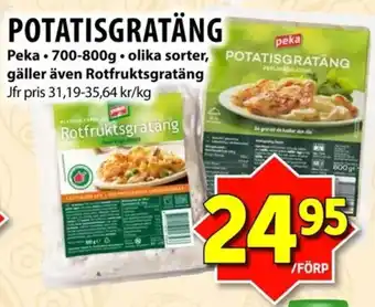 Matvärlden Tensta Peka Potatisgratäng erbjuda