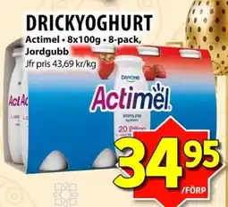 Matvärlden Tensta Actimel Drickyoghurt erbjuda