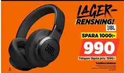 Power JBL Trådlösa hörlurar erbjuda