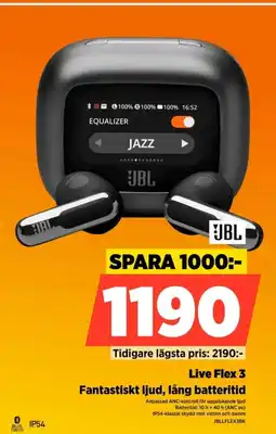 Power JBL Live Flex 3 erbjuda