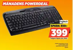 Power Trådlöst tangentbord och mus erbjuda