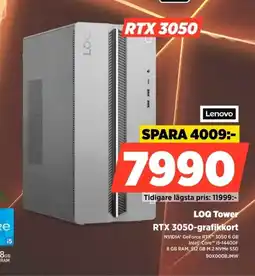 Power LENOVO LOQ Tower erbjuda