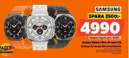 Power SAMSUNG Galaxy Watch Ultra 47 mm LTE erbjuda