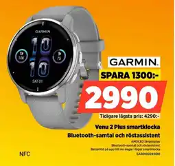 Power GARMIN Venu 2 Plus smartklocka erbjuda