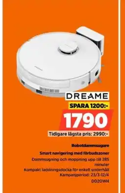 Power DREAME Robotdammsugare erbjuda