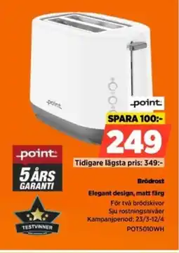 Power POINT Brödrost erbjuda