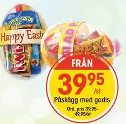 EKO Påskägg med godis erbjuda