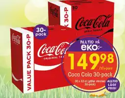 EKO COCA COLA 30-pack erbjuda