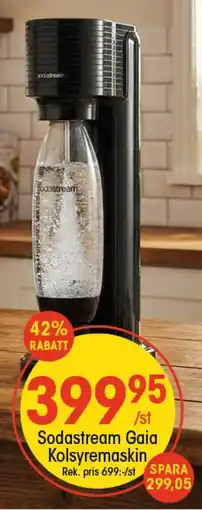 EKO Sodastream gaia kolsyremaskin erbjuda