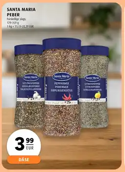 Scandinavian Park SANTA MARIA Peber erbjuda