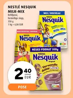 Scandinavian Park NESTLÉ Nesquik milk-mix erbjuda
