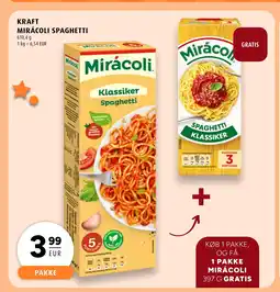 Scandinavian Park Kraft mirácoli spaghetti erbjuda