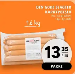 Scandinavian Park DEN GODE SLAGTER Karrypølser erbjuda