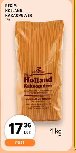 Scandinavian Park REXIM Holland kakaopulver erbjuda