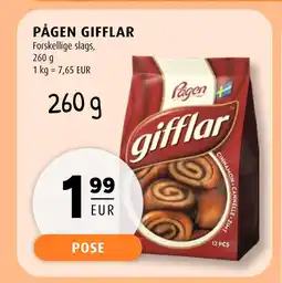 Scandinavian Park PÅGEN Gifflar erbjuda