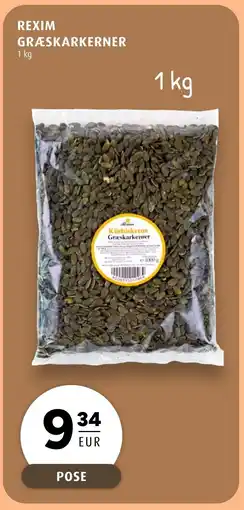 Scandinavian Park REXIM Græskarkerner erbjuda