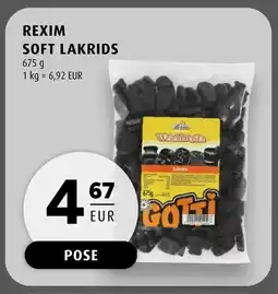 Scandinavian Park REXIM Soft lakrids erbjuda