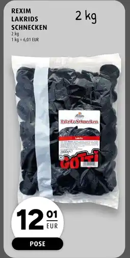 Scandinavian Park REXIM Lakrids schnecken erbjuda