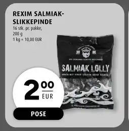 Scandinavian Park REXIM Salmiak- slikkepinde erbjuda