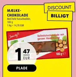 Scandinavian Park Mælke- chokolade erbjuda