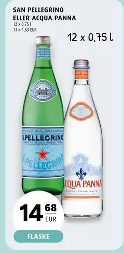 Scandinavian Park San pellegrino eller acqua panna erbjuda