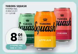 Scandinavian Park TUBORG SQUASH erbjuda
