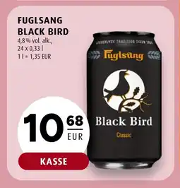 Scandinavian Park FUGLSANG Black bird erbjuda