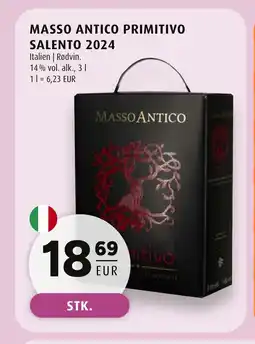 Scandinavian Park MASSO ANTICO Primitivo salento 2024 erbjuda