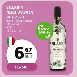 Scandinavian Park VILLARINI Nero d'avola doc 2023 erbjuda